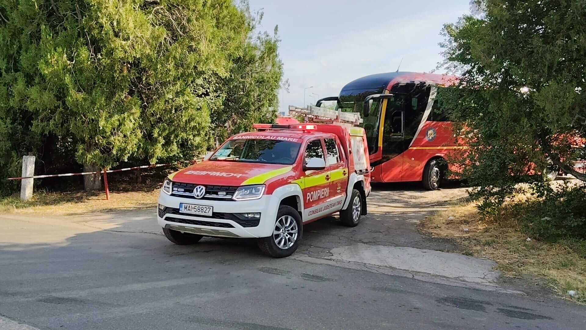 pompieri români Franța